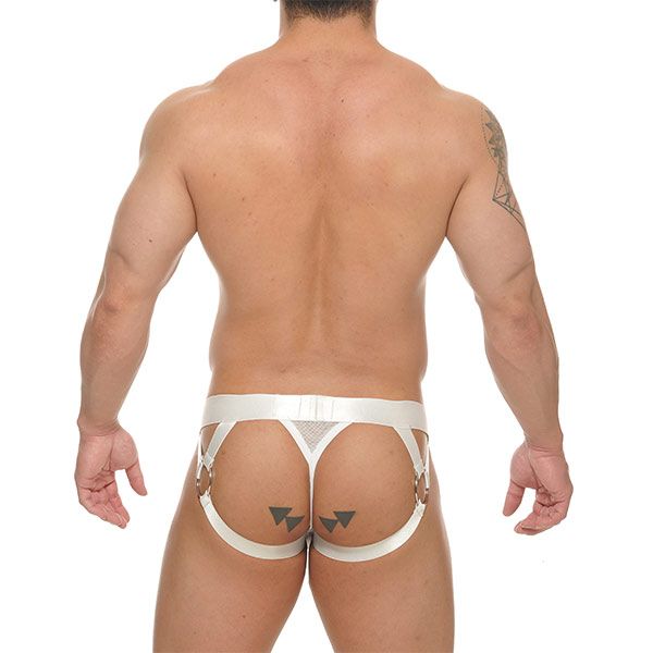 STUD KLIMT Jock Thong | White