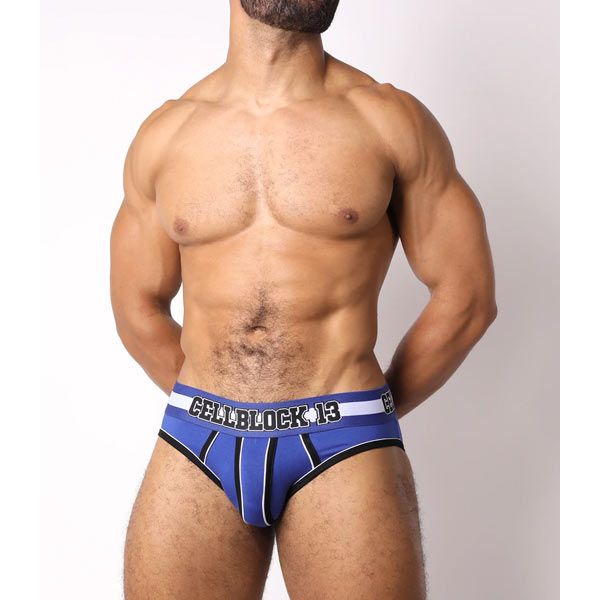 Cell Block 13 CHALLENGER Low Rise Brief | Blue