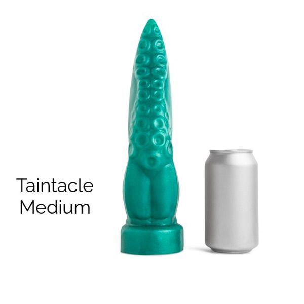 Mr Hankey's TAINTACLE Anal Toy: Medium | Metallic Green