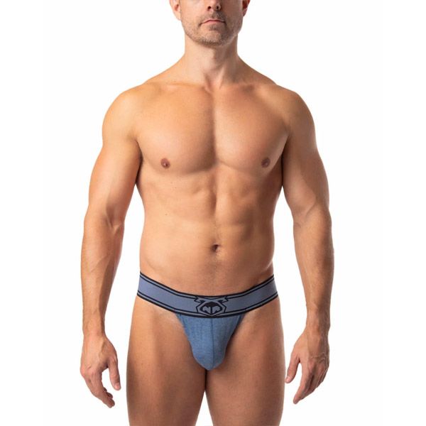 Nasty Pig CORE Sport Brief |Denim Heather Blue/Black