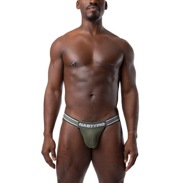 Nasty Pig TITLE Sport Brief | Army Green