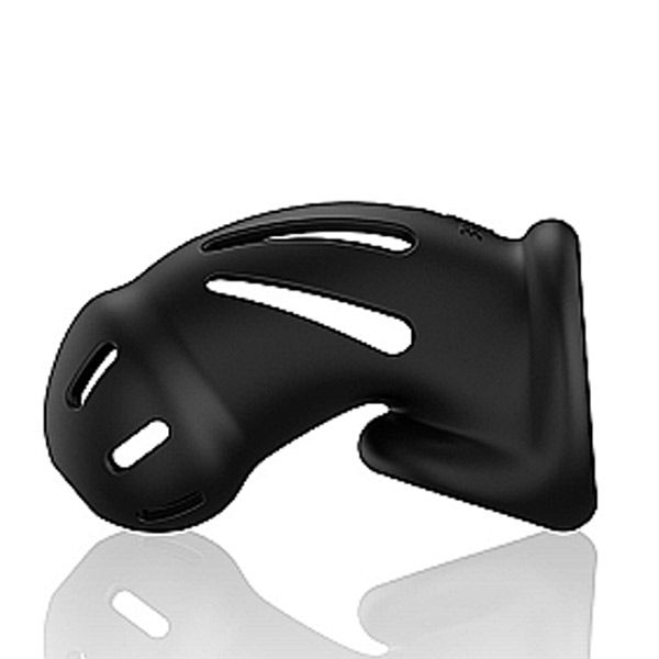 Model 27 - Ultra Soft Silicone Chastity Cage | Black