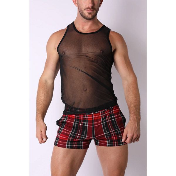 Timoteo CABIN FEVER Tank Top | Black