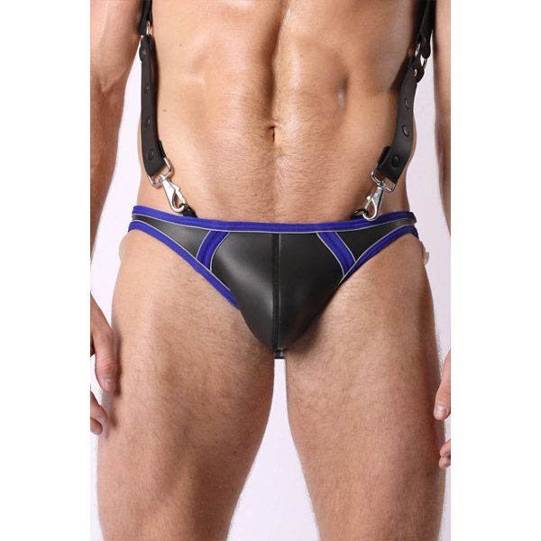 Cell Block 13 ARCHER Neoprene Jock Brief | Blue