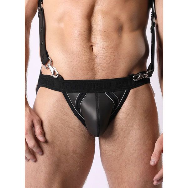 Cell Block 13 ARCHER Neoprene Jockstrap | Black