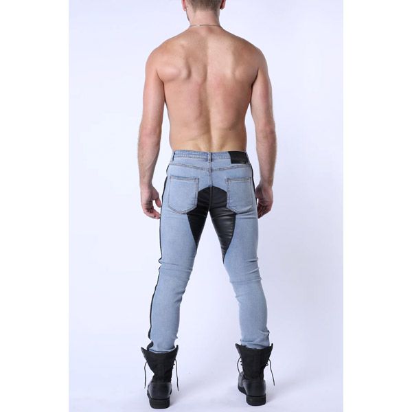 Cell Block 13 SADDLEBACK Denim Pant | Light Blue