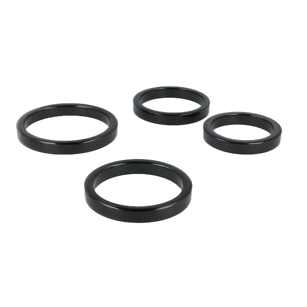 Titus Steel FLAT 8mm Cock Ring - Black | Various Sizes