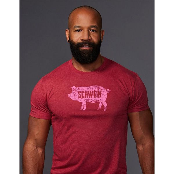 Silber Fuchs SCHWEIN Tee OR Shredder | Cranberry