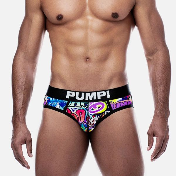 PUMP! DRIP Full Front Brief | Multicolour