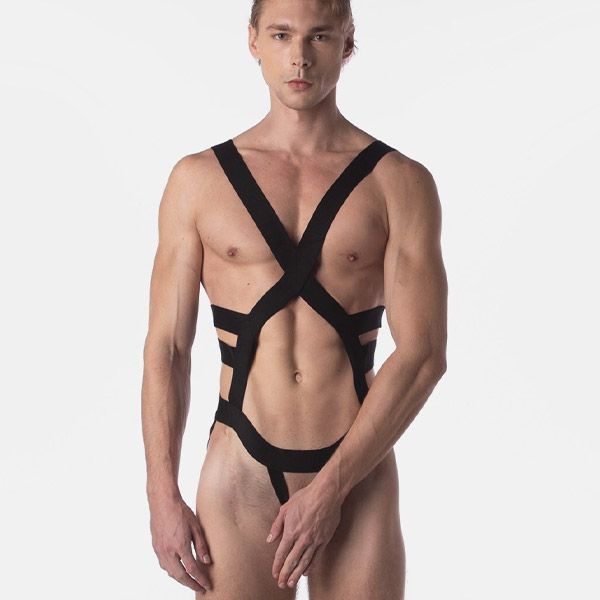 Barcode Berlin Body Harness ELON | Black