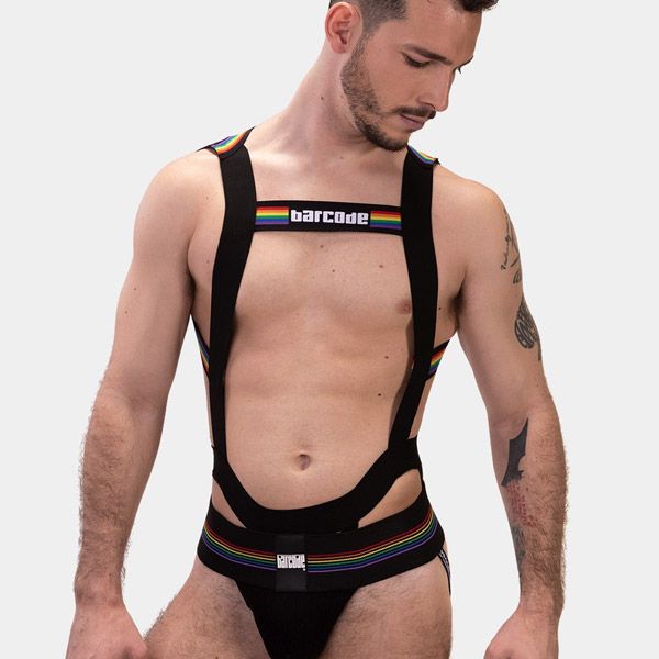 Barcode Berlin Body Harness PRIDE | Black