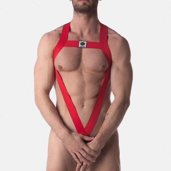 Barcode Berlin Body Harness IKEM | Red