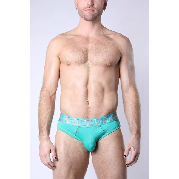 Timoteo PRIDE 24 Low Rise Brief | Turquoise