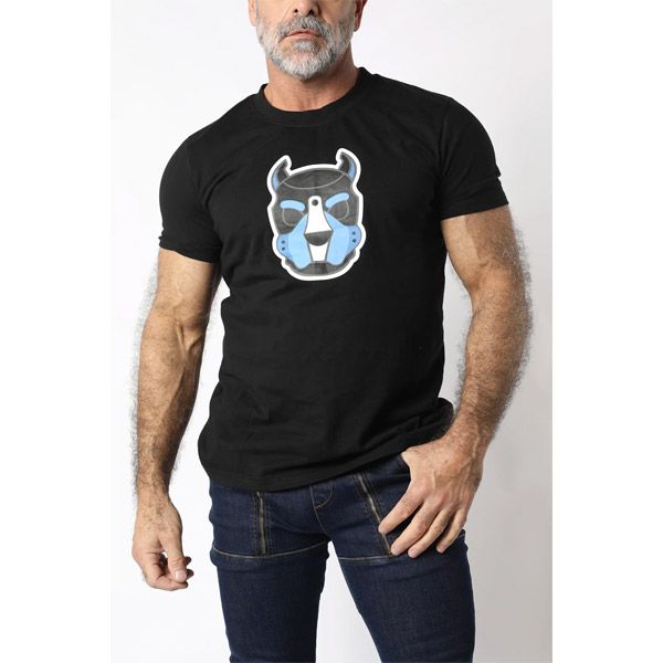 Cell Block 13 PUP TRON Tee Shirt | Blue
