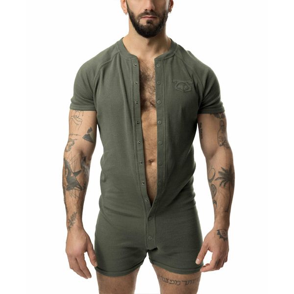 Nasty Pig UNION SUIT Cutoff | Army Green