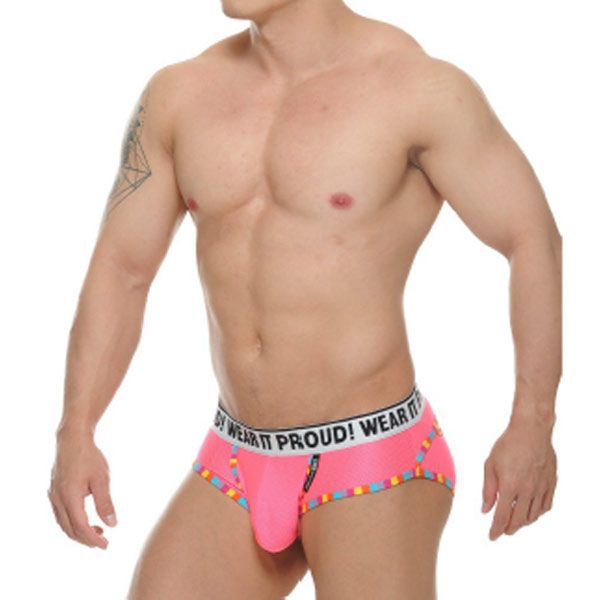 STUD STACCATO Low Rise Brief | Pink