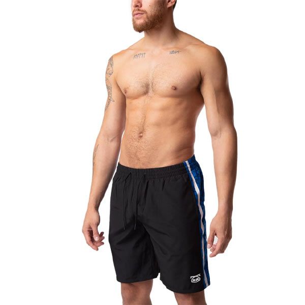 Nasty Pig REPLAY Swim Board Short |Black/Prince Blue