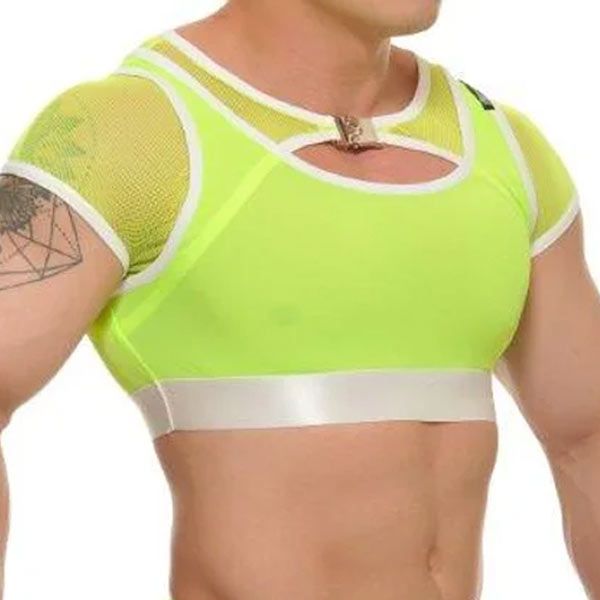 STUD ARI Crop Top | Neon Green