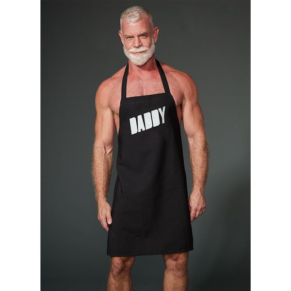 Silber Fuchs DADDY Apron | Black