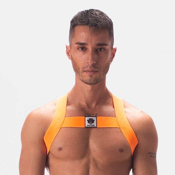 Barcode Berlin HARNESS LEONSH | Neon Orange