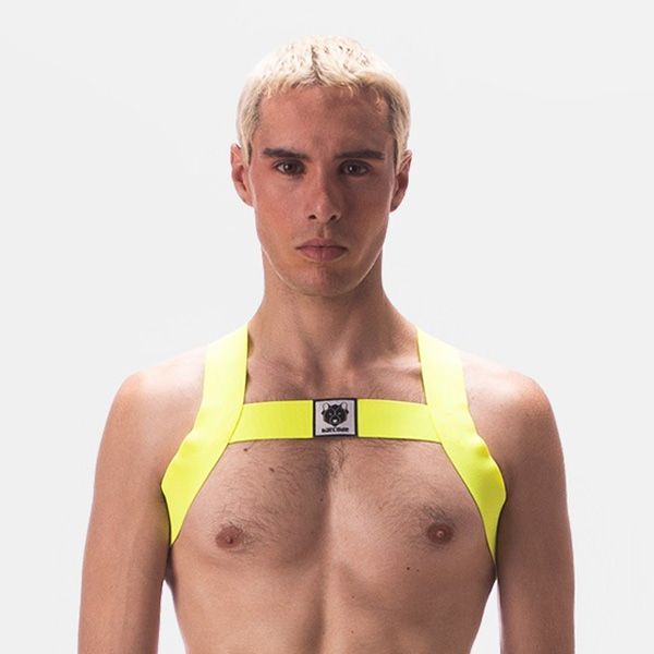 Barcode Berlin HARNESS LEONSH | Neon Yellow