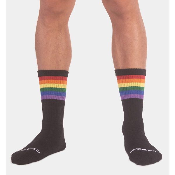 Barcode Berlin PRIDE GYM Socks | Black