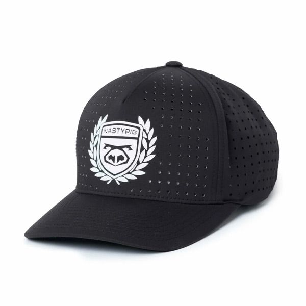 Nasty Pig COACH Cap | Black Perforated