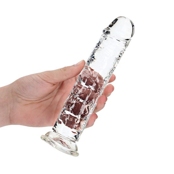 Realrock Straight Realistic Dildo with Suction Cup - 8'' / 20cm
