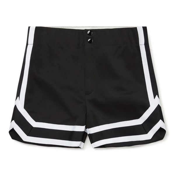 BIKE® ATHLETIC STRIPE Coaches Short | Black