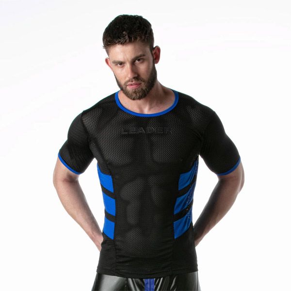 Leader Loaded T Shirt | Black/Blue