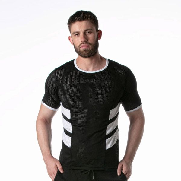Leader Loaded T Shirt | Black/White