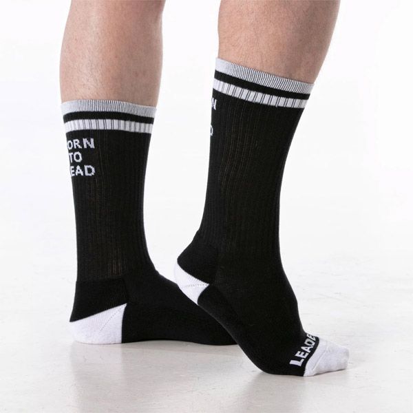 Leader Born to Lead Socker Socks | Black