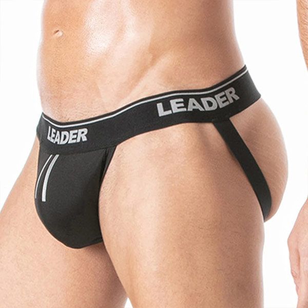 Leader Sports Jockstrap | Black