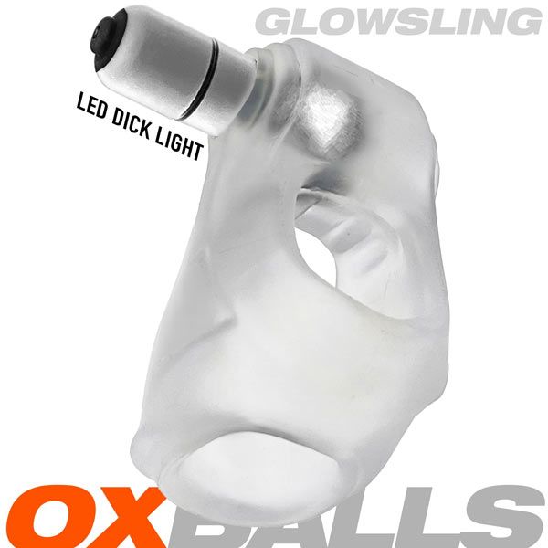 Oxballs GLOWSLING Cocksling | Clear Ice