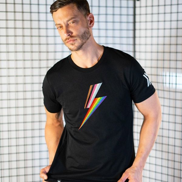 Boxer Barcelona Casual T-Rainbow Lightning
