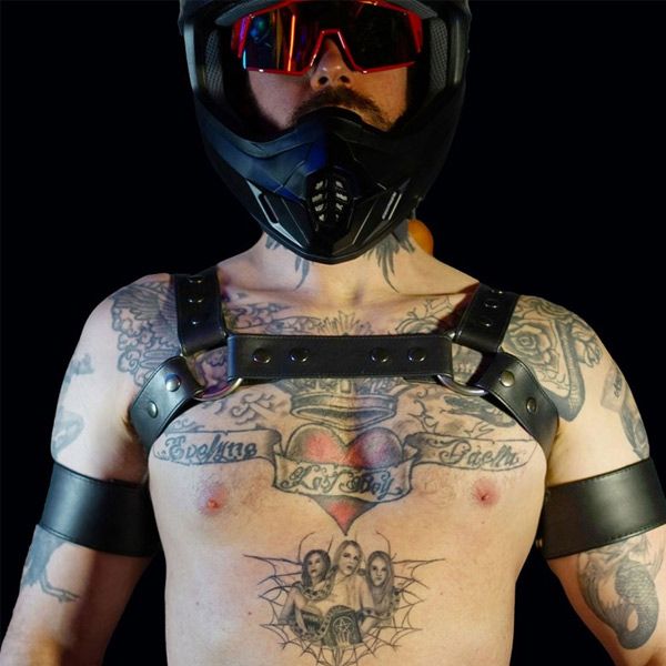 Boxer Barcelona Trad Leather Shoulder Harness
