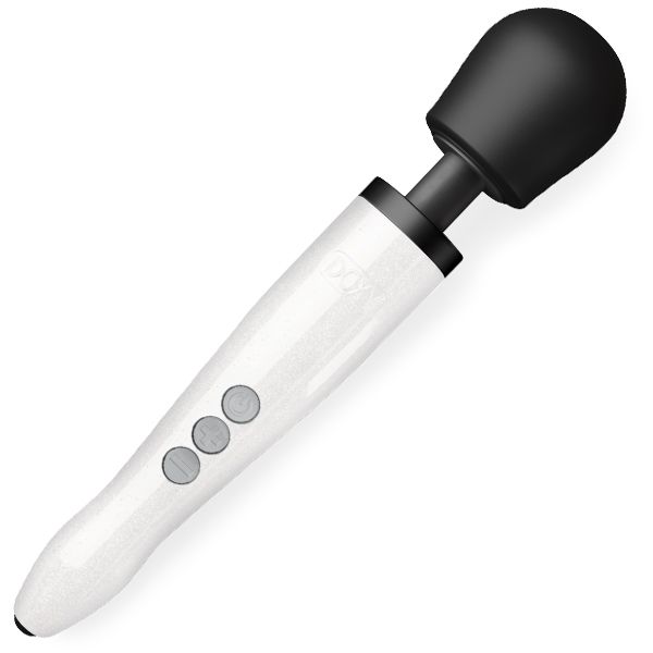 DOXY Die Cast R Rechargeable Wand | Stardust White