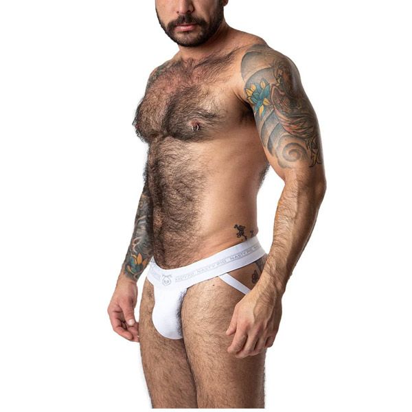 Nasty Pig CORE Jock Strap | White/Grey 