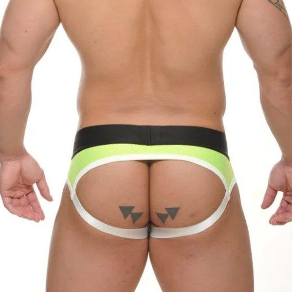 STUD SLINGSHOT Jock Strap | Neon Green