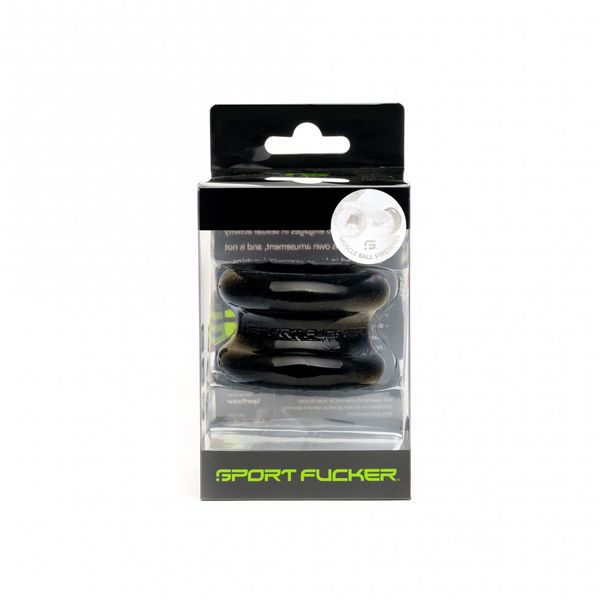 Sport Fucker Muscle Ball Stretcher | Black Ice