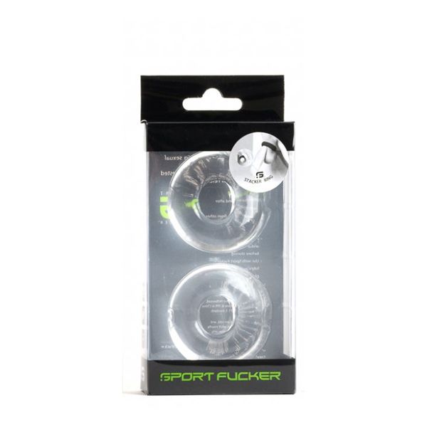 Sport Fucker Stacker Rings | Clear