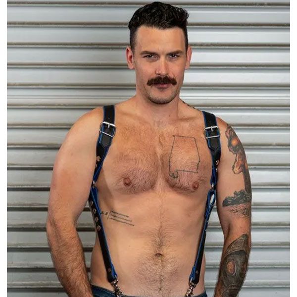 Mr.S Leather Hunter Harness 2024 | Blue
