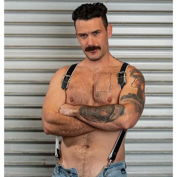 Mr.S Leather Hunter Harness 2024 | White
