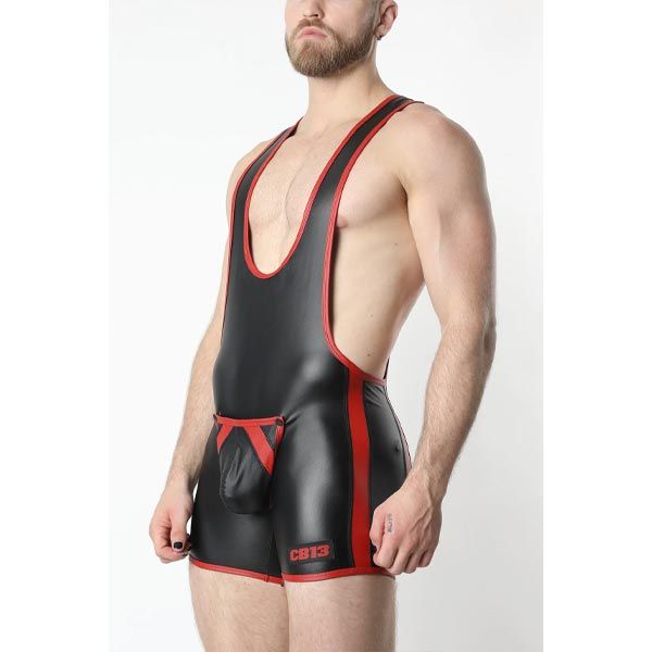 Cell Block 13 Anti-Chrome Singlet | Red