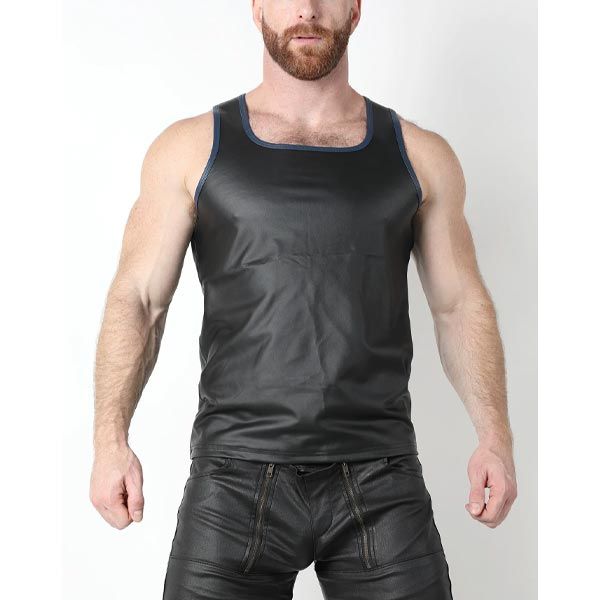 Cell Block 13 Anti-Chrome Tank Top | Blue