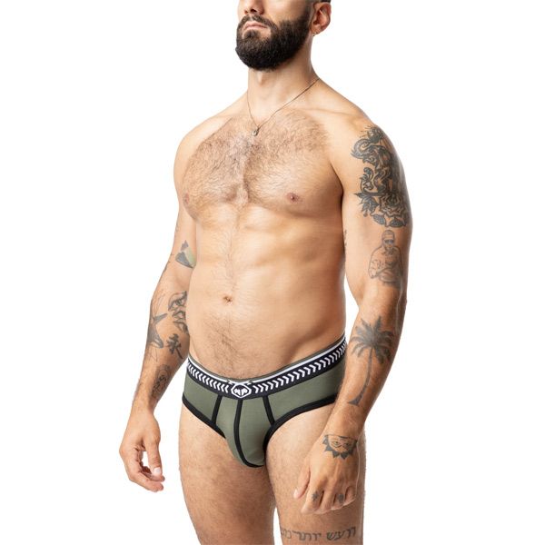 Nasty Pig THRUST Classic Brief | Army Green/Black