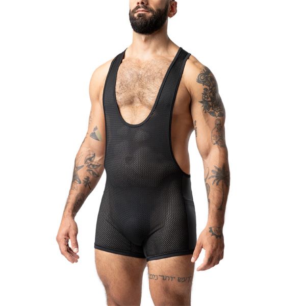 Nasty Pig BARBACK Scooped Singlet | Black