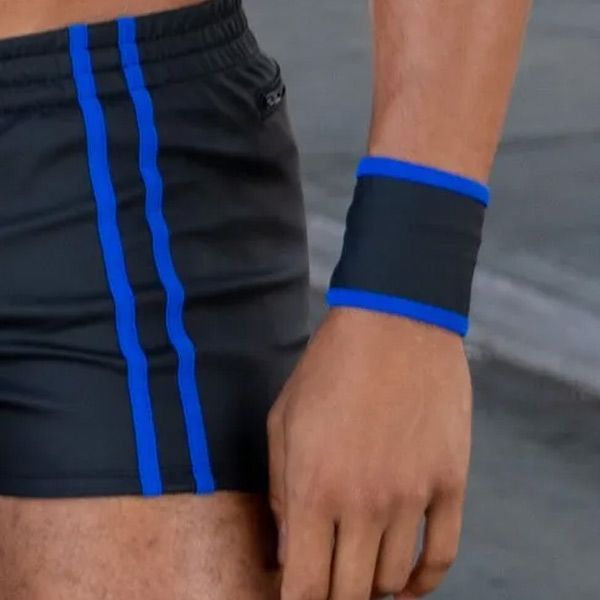 Mr.S Leather FuckGear Wrist Wallet | Black/Blue