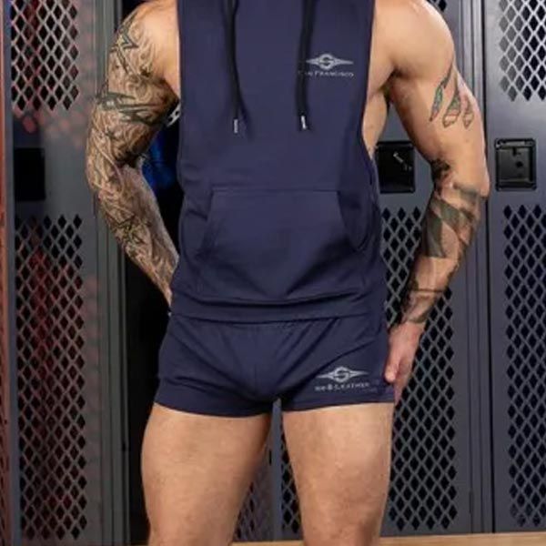Mr.S Leather Gym Class 2.0 Trunk | Blue