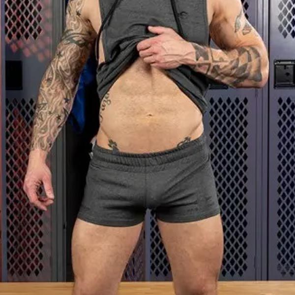 Mr.S Leather Gym Class 2.0 Trunk | Grey